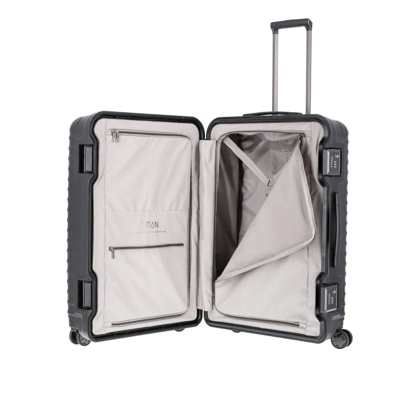 Titan LITRON FRAME 4-Rollen-Trolley L - Schwarz