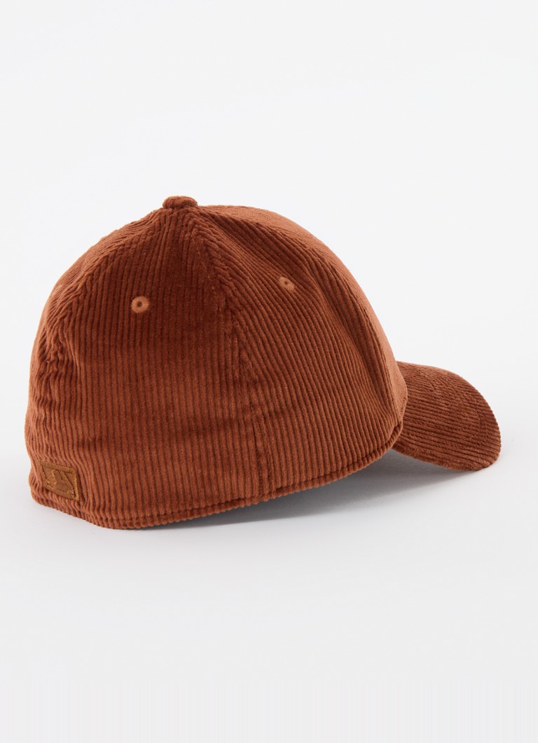 New Era Cap in corduroy with Los Angeles Dodgers embroidery
