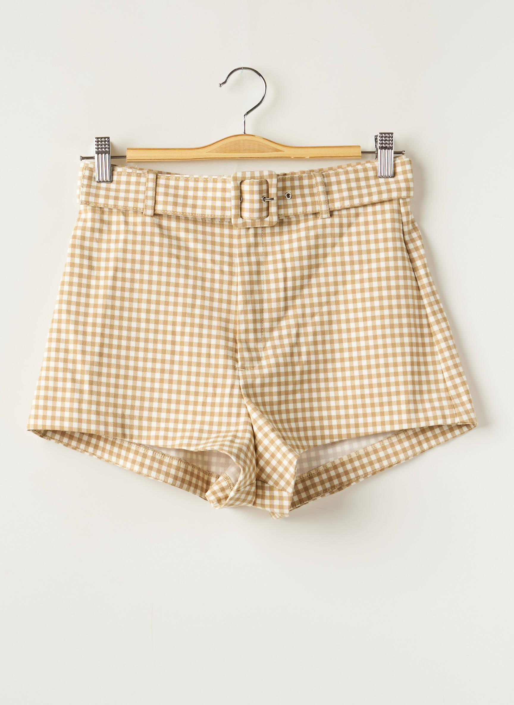 Zara Shorts 1 Femme couleur beige