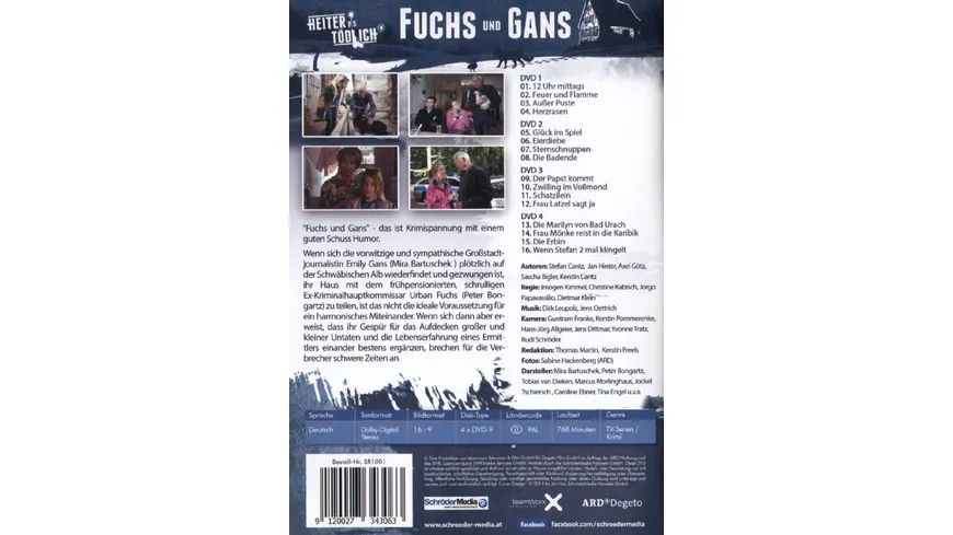 Fuchs und Gans - 1. Staffel  [4 DVDs]