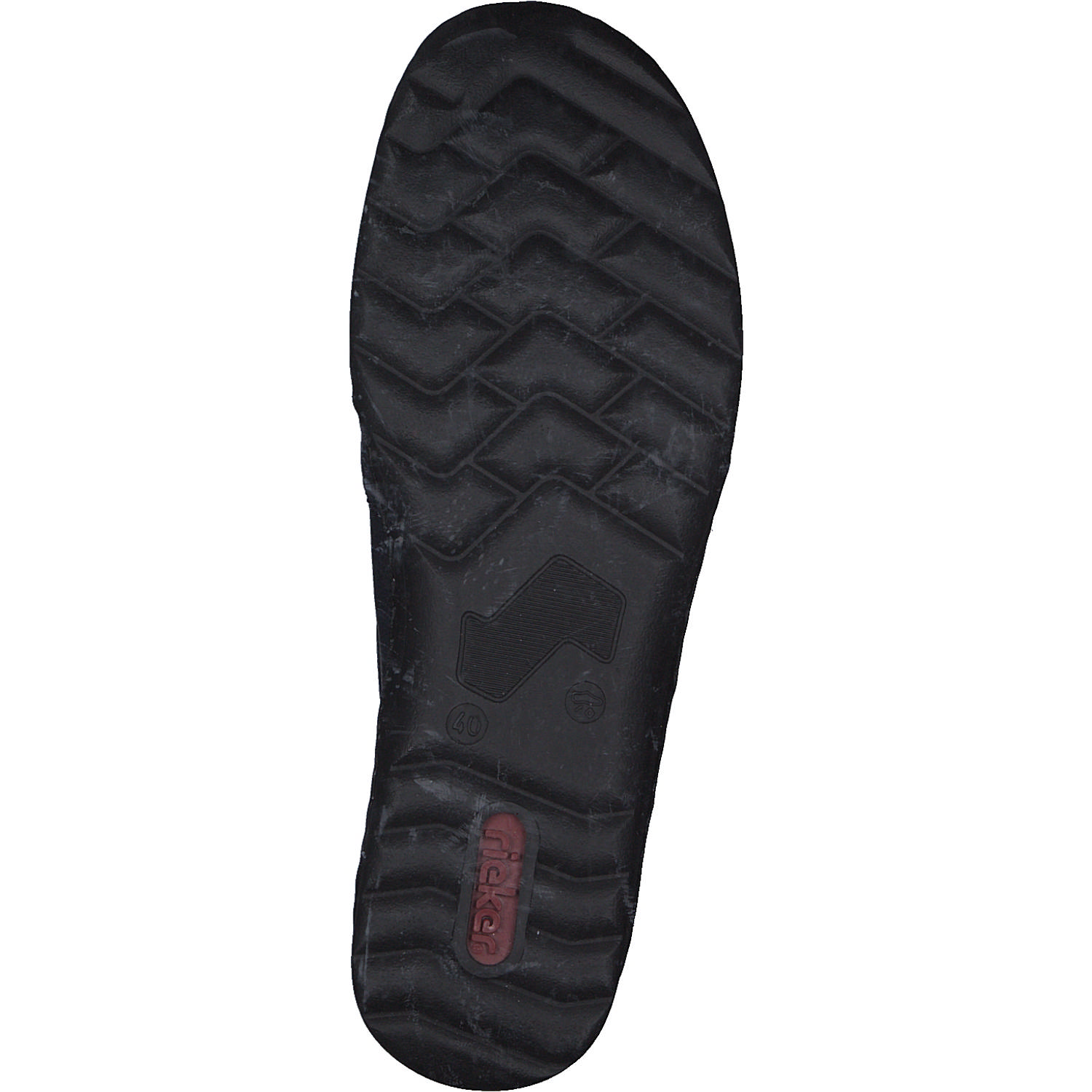 Rieker 48951, Klassische Halbschuhe, Damen, ozean/navy/marine