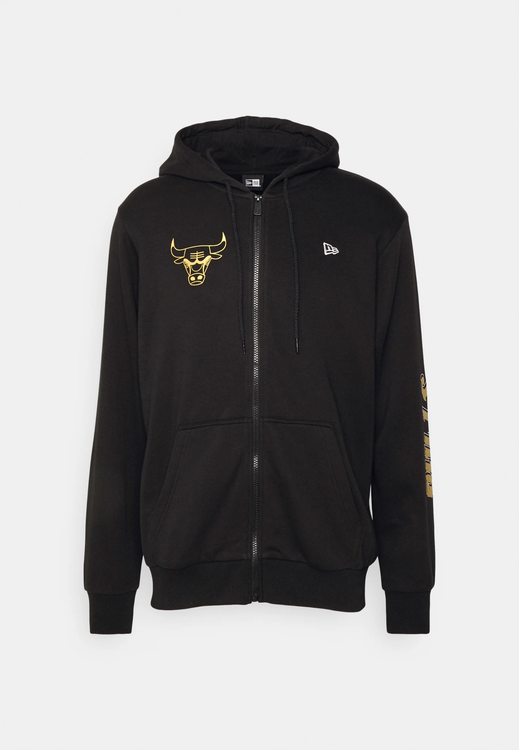 Sudadera con capucha y cremallera New Era NBA CHICAGO BULLS TEAM SCRIPT - Sudadera con capucha y cremallera