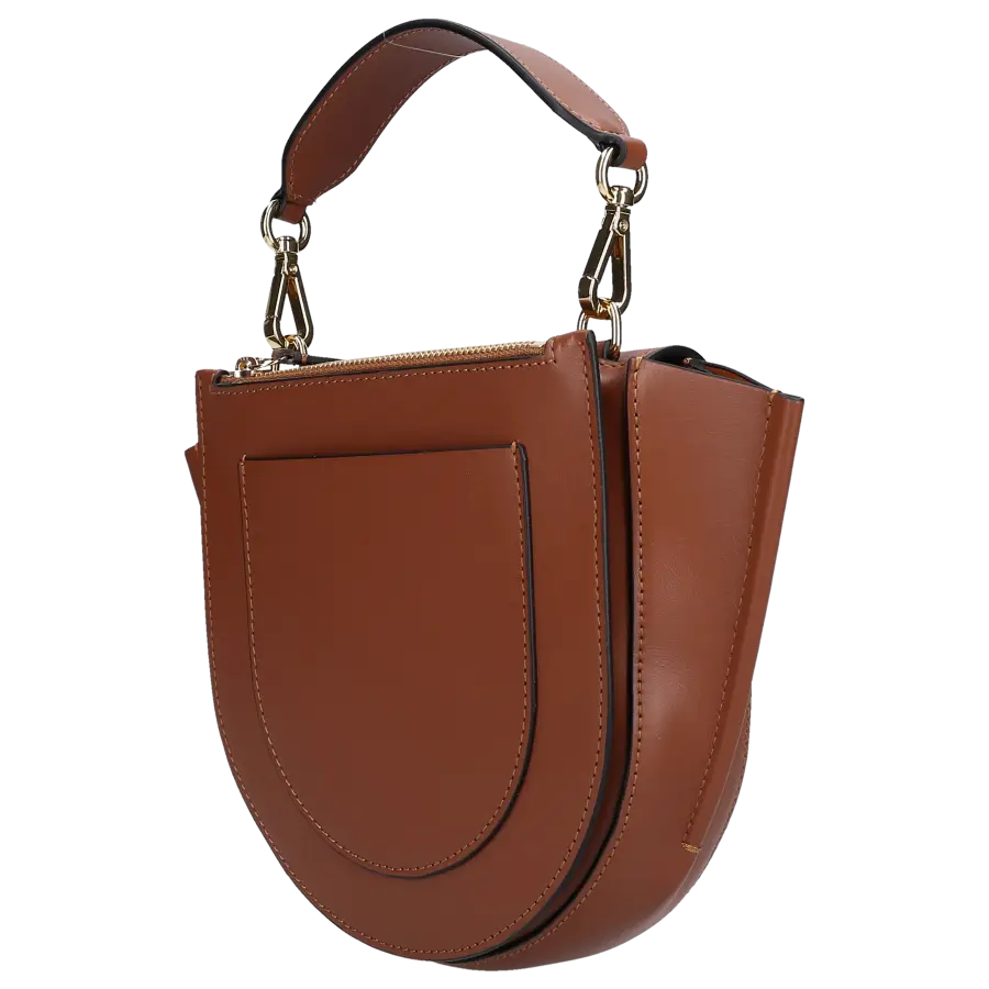 Wandler - Handtasche HORTENSIA MINI Kalbseder - braun
