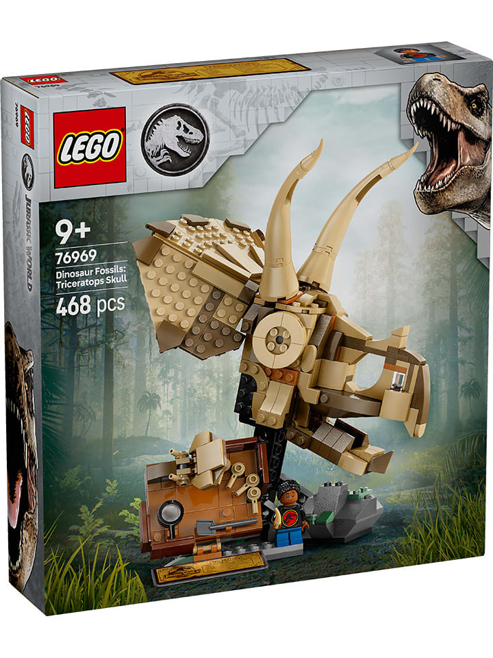 LEGO LEGO® Jurassic World Dinosaurier-Fossilien: Triceratops-Schädel - ab 9 Jahren günstig kaufen onesize