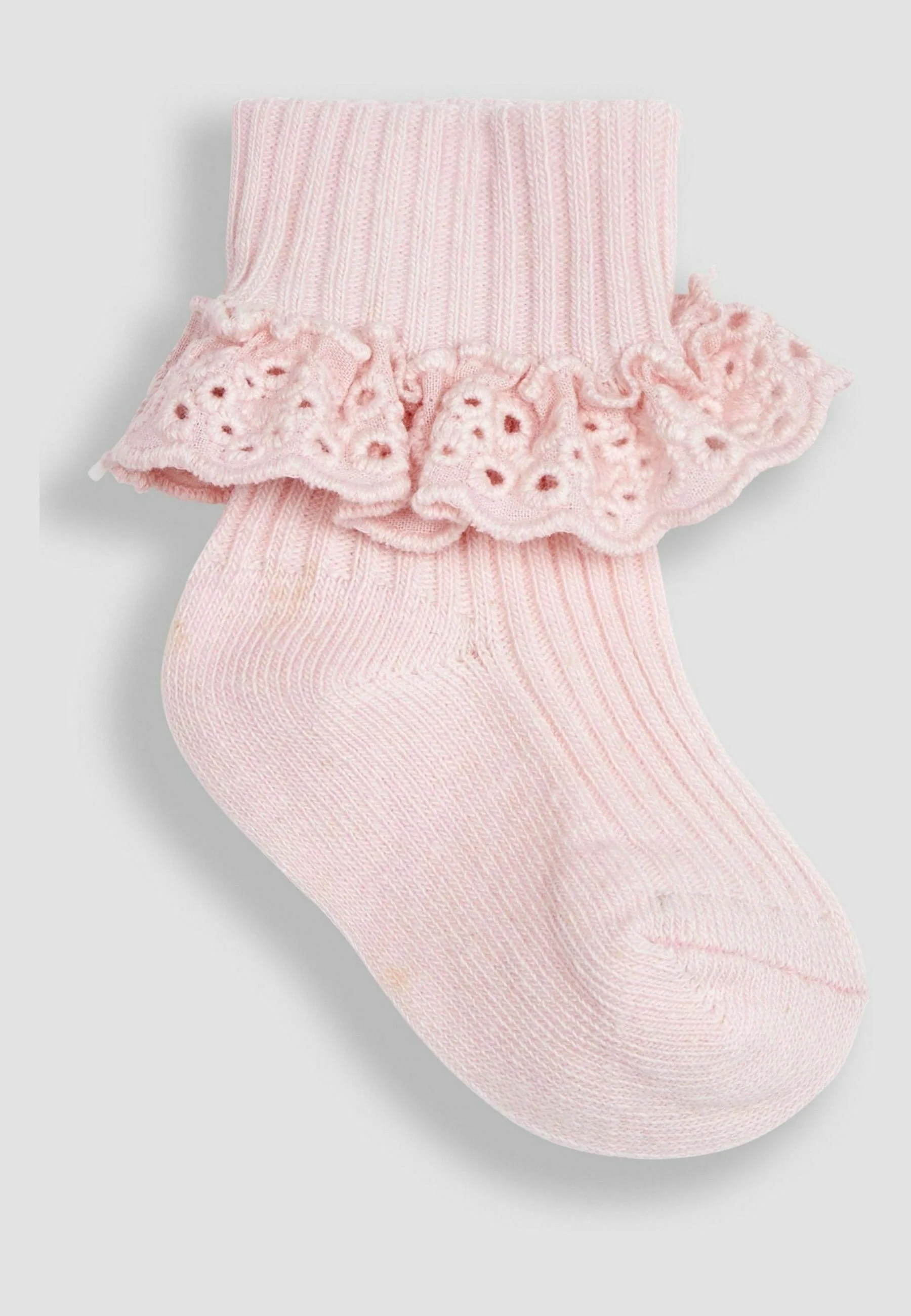 JoJo Maman Bébé 3 PACK FRILLY - Calcetines