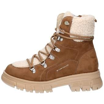Tom Tailor Stiefelette in braun