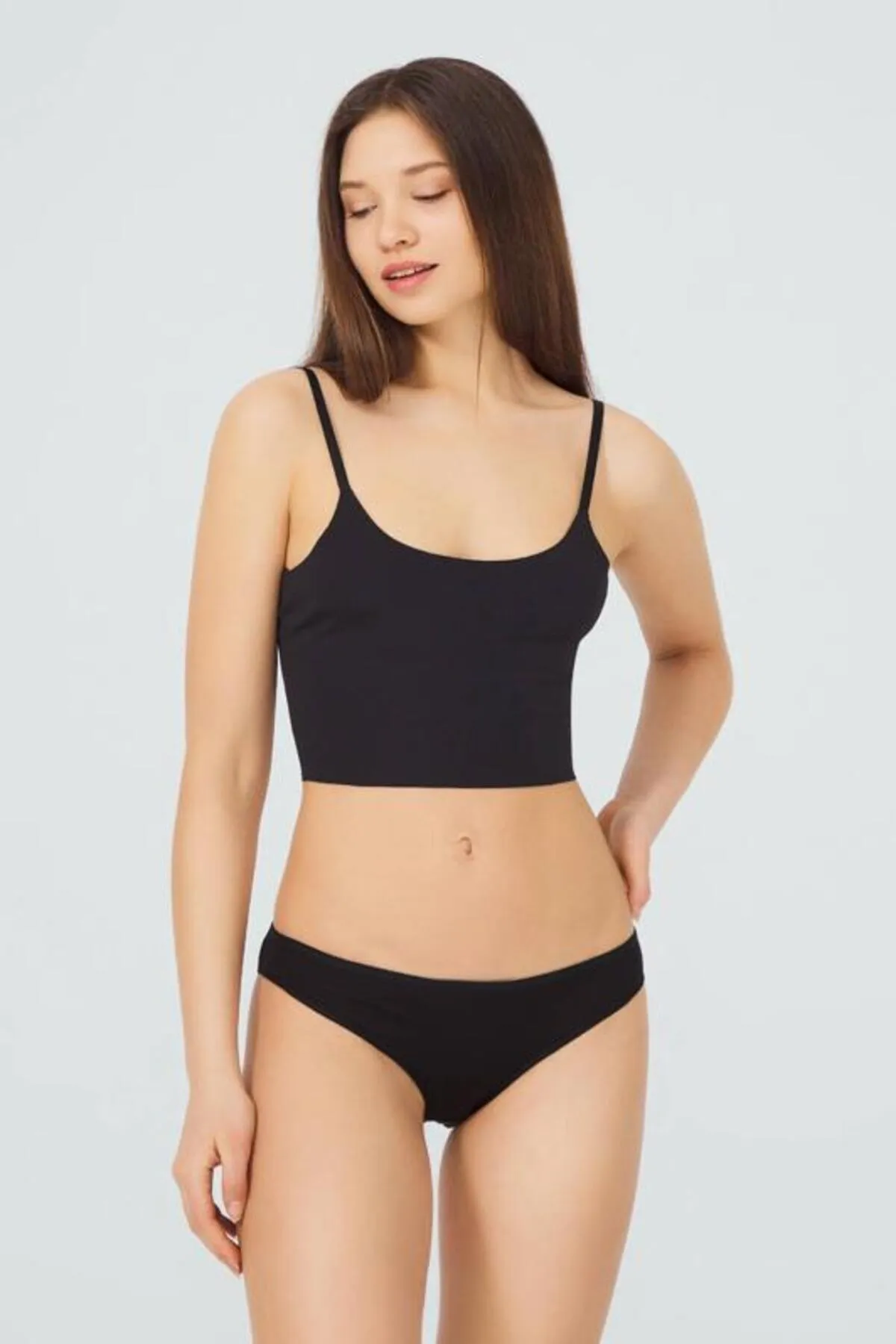 Cottonhill  Basic Cotton Damen-Bikini-Höschen im 7er-Pack