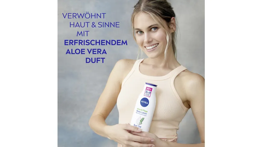 NIVEA Body Lotion Aloe & Pflege 400 ml