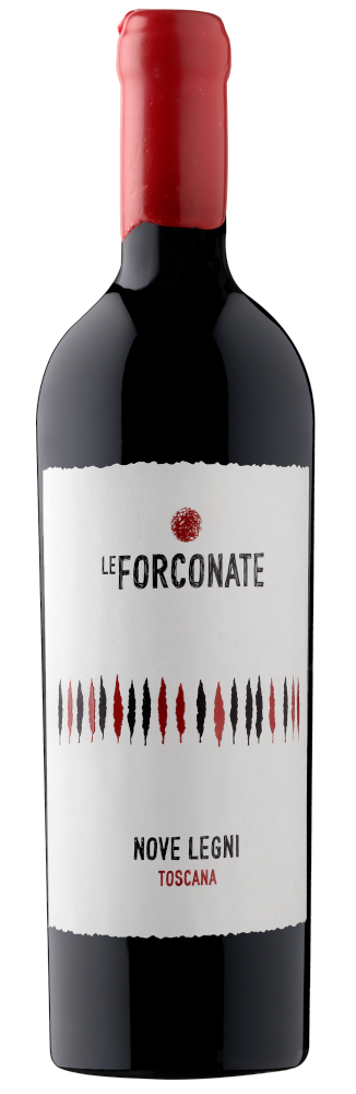 Weinzirkus LE FORCONATE Toscana Rosso IGT Nove Legni Merlot trocken 2018