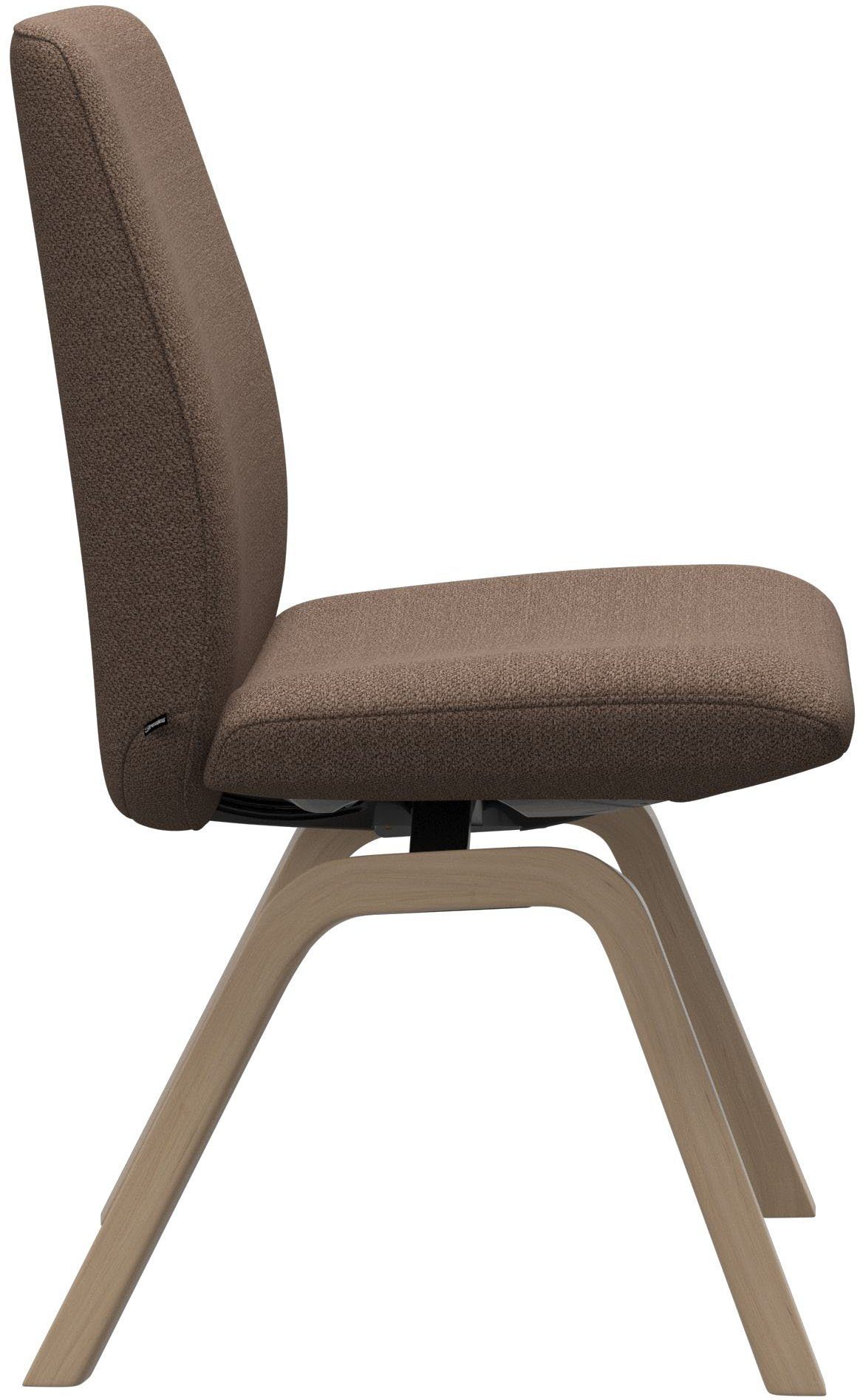 Stressless® Polsterstuhl Laurel, Low Back, Größe L, mit schräggestellten Beinen in Eiche natur