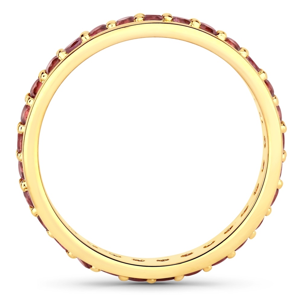 Rafaela Donata Bague Argent sterling Rhodolite en Or jaune Bague