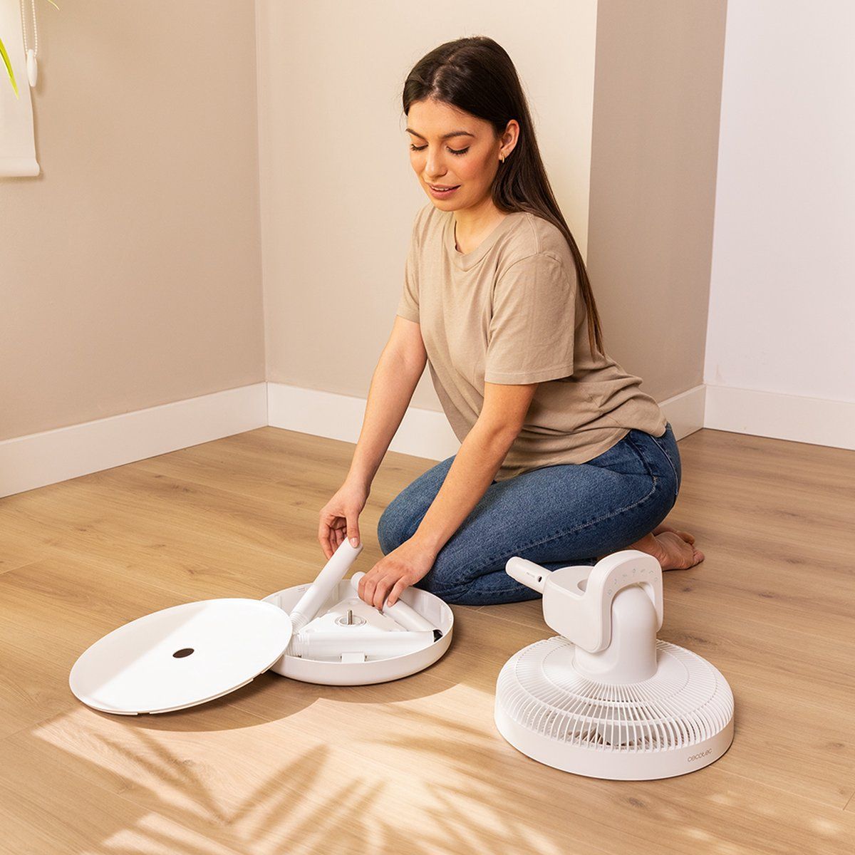 Cecotec 3 in 1 kabelloser Stativventilator