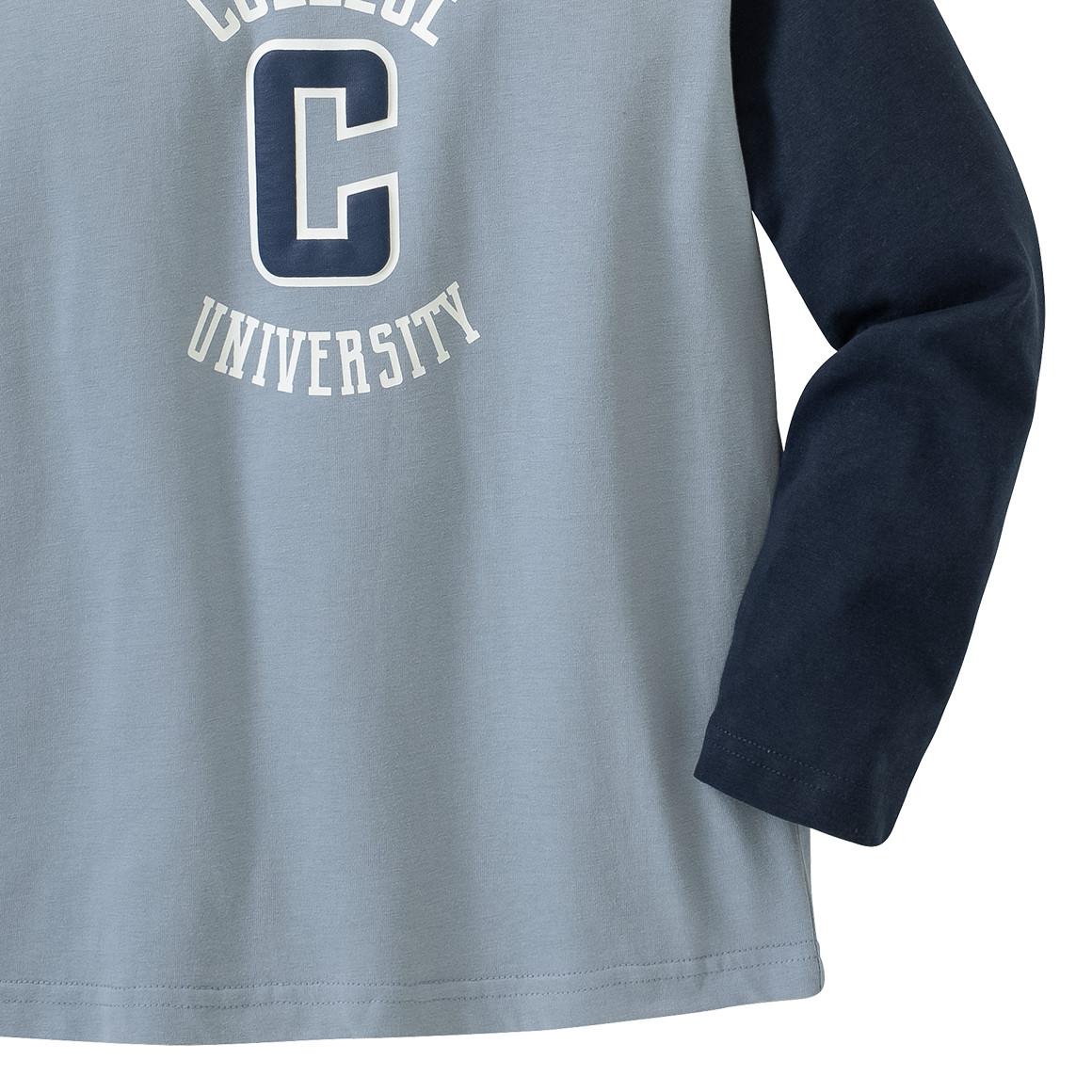 Jungen Langarmshirt im College-Style