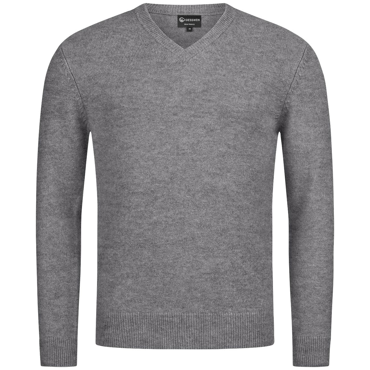 Wollpullover V-Ausschnitt Herren