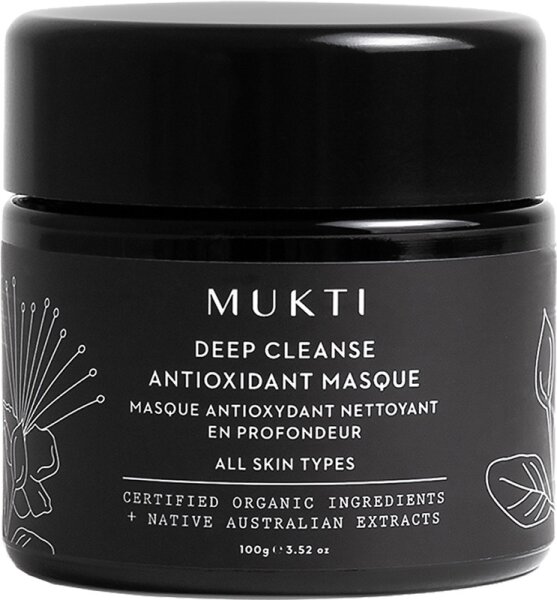 Mukti Organics Deep Cleanse Antioxidant Masque Gesichtsmaske