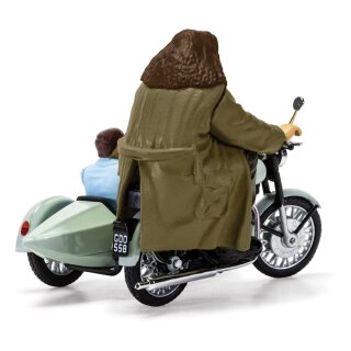 Harry Potter Die Cast Modell - Hagrid's Motorcycle & Sidecar