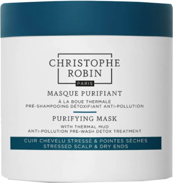 Christophe Robin Purifying Detox Purifying Mask with thermal mud Shampoo
