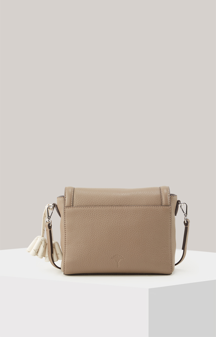 Schultertasche Giada Lorena in Hellbraun