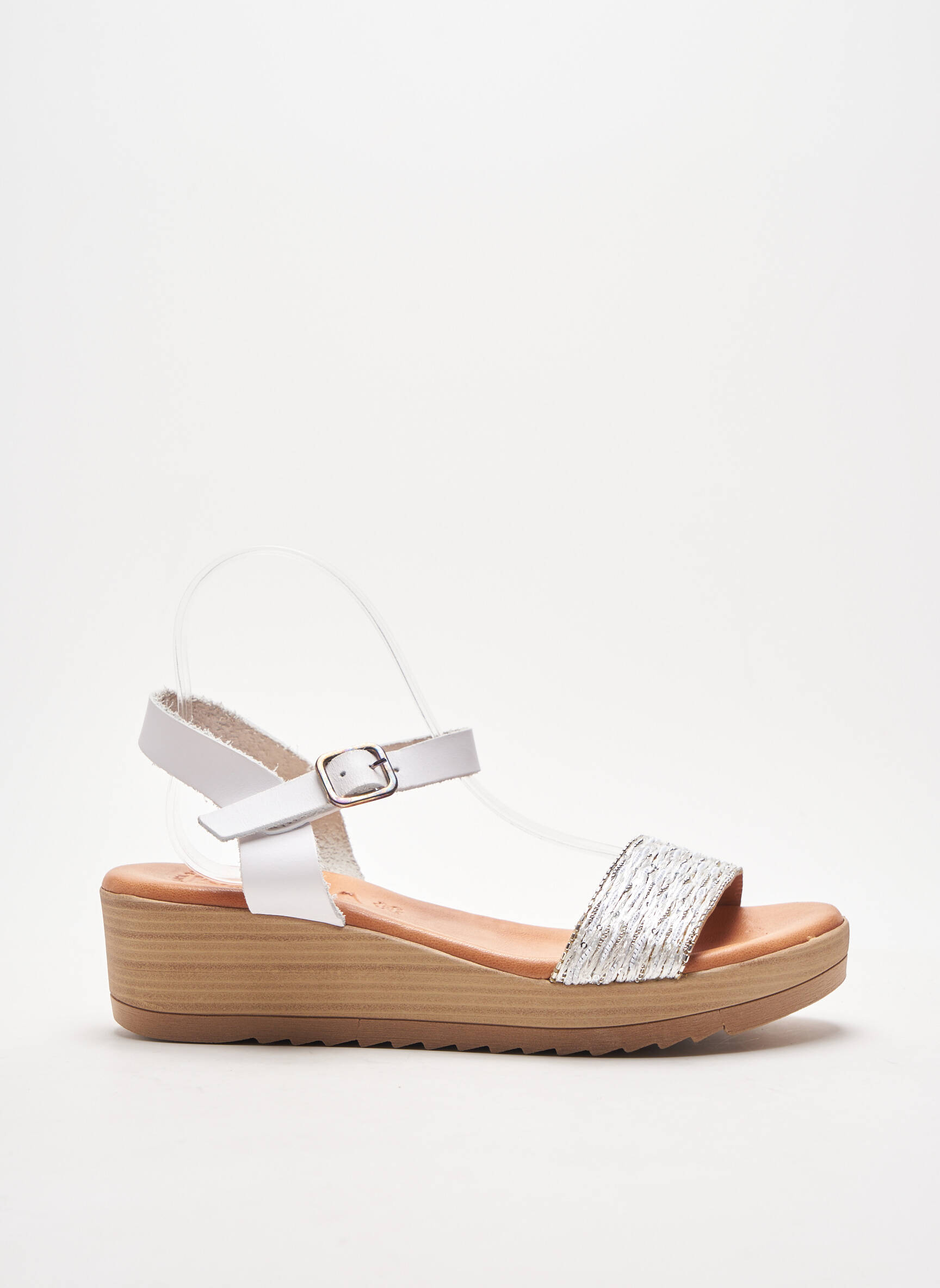 Kaola Sandales Nu Pieds Femme couleur blanc