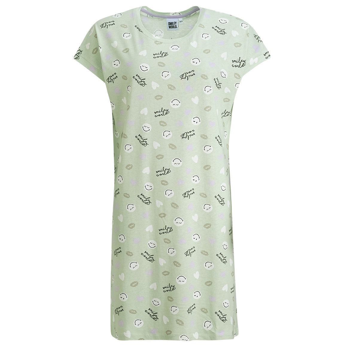 SmileyWorld Nachthemd mit Allover-Print