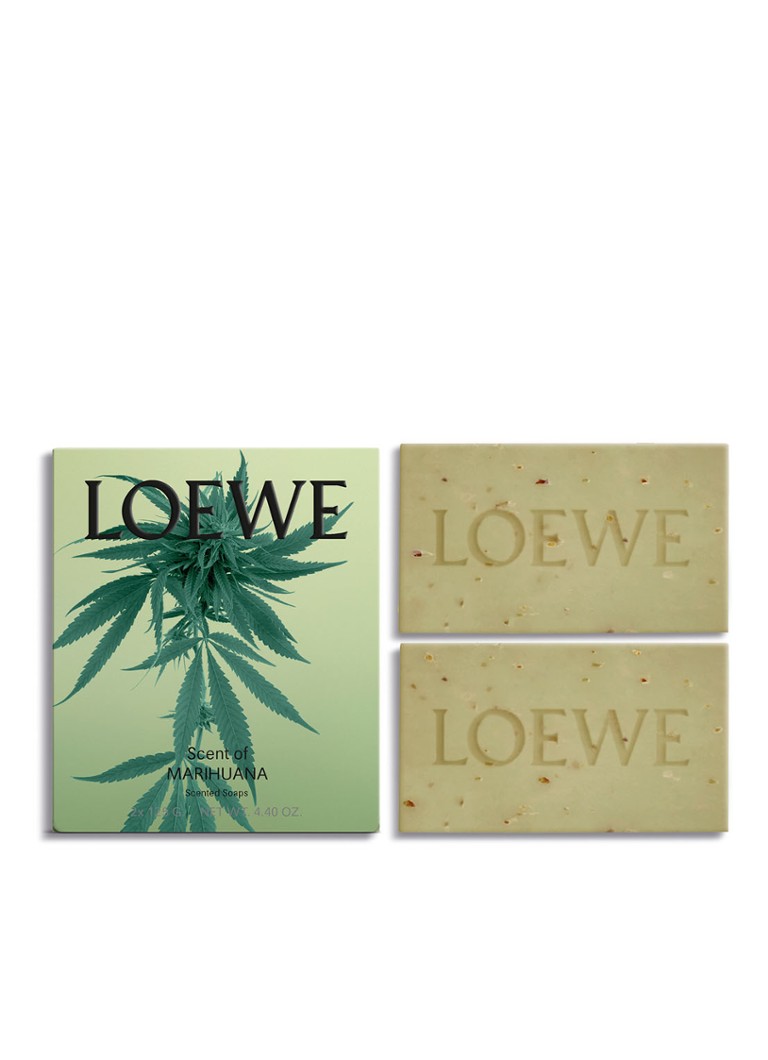 LOEWE Mini Duo Box of Solid Cannabis Sapun - zeep