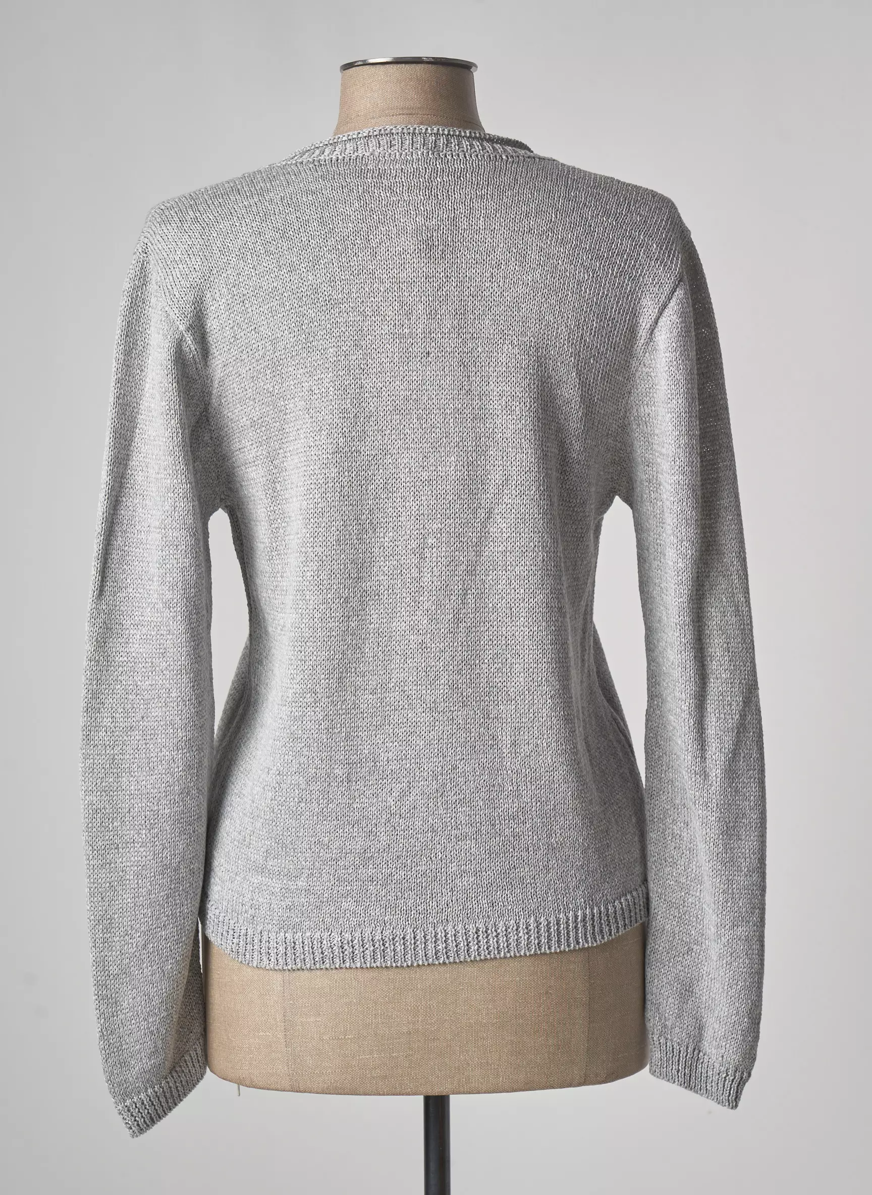 Poles Cardigans Femme couleur gris