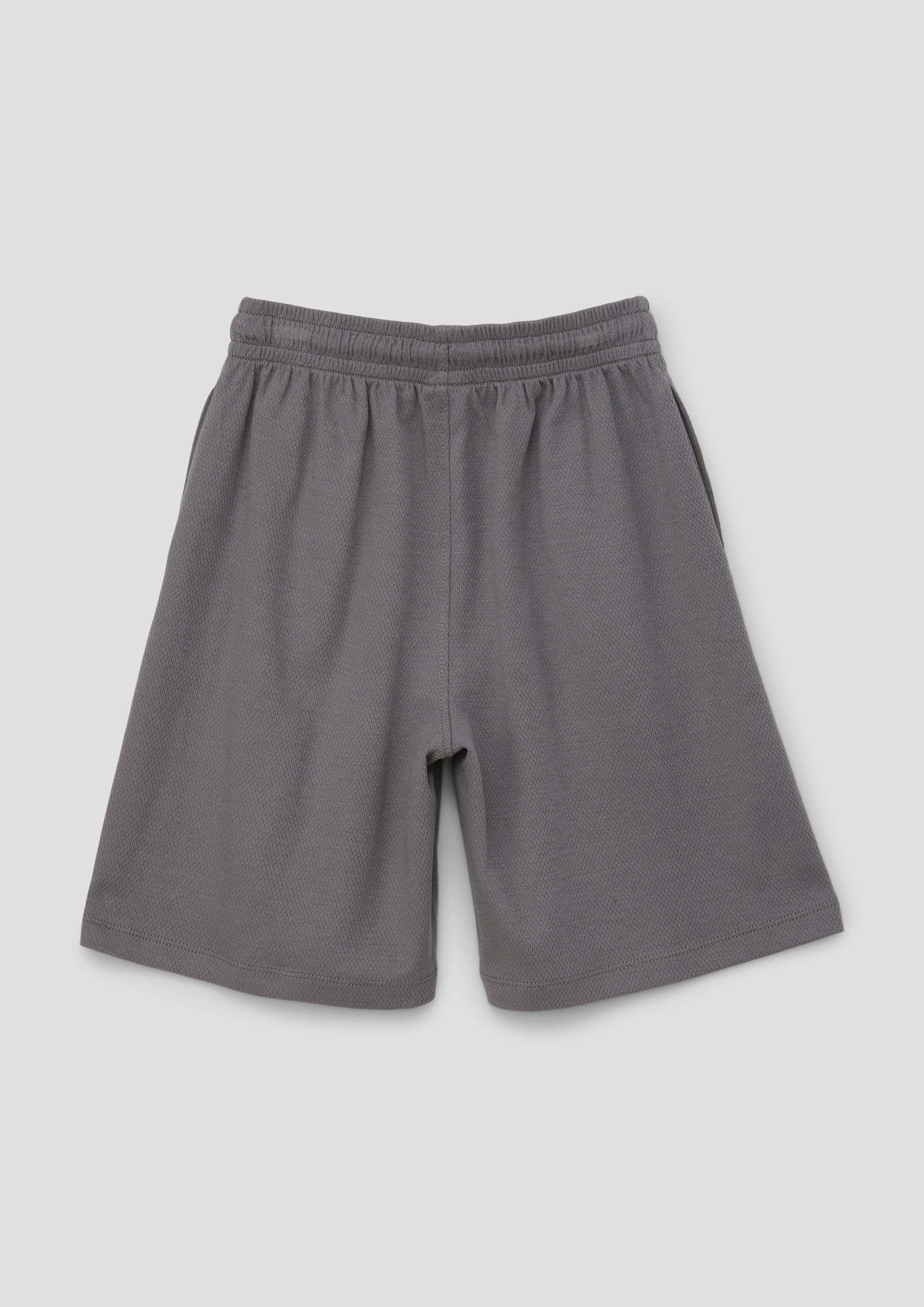 Loose: Bermuda aus Mesh-Fabric  2143091-9439