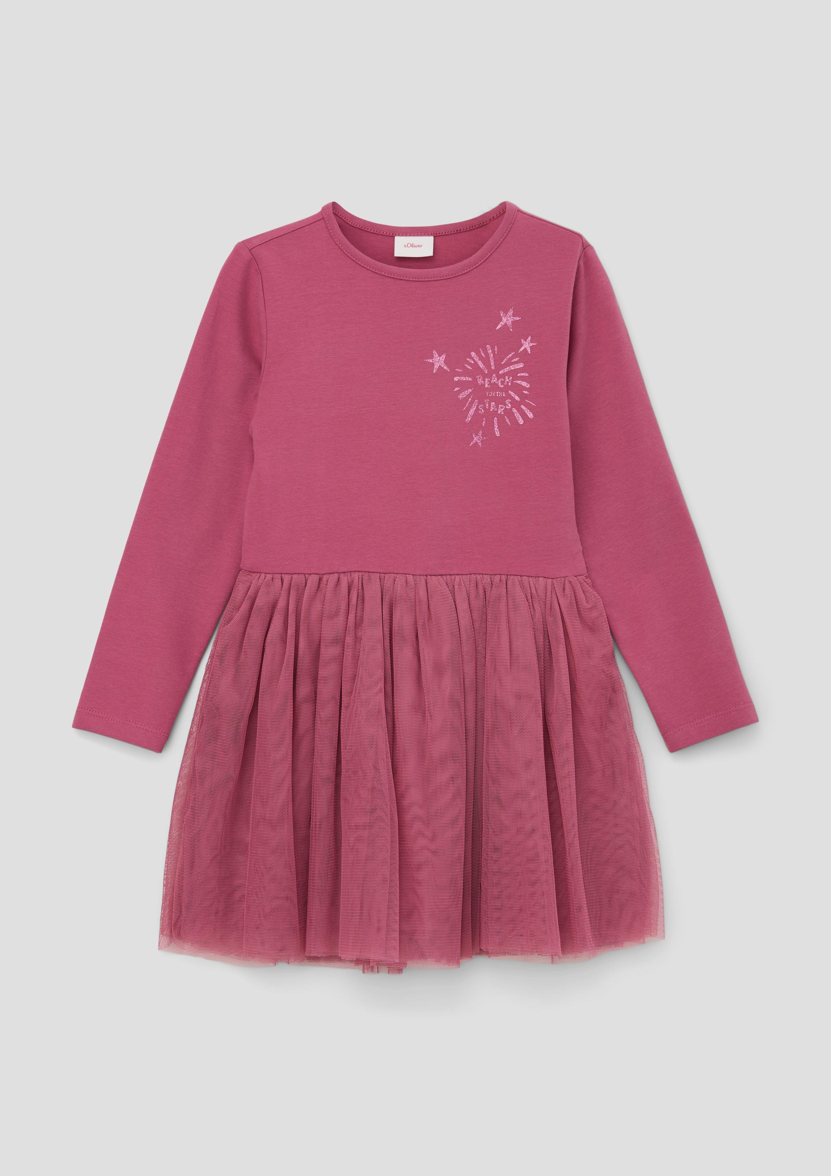 Kleid mit Mesh-Layering  2137389-4592