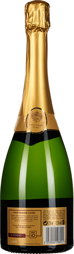 Krug Champagne Brut Grande Cuvée im Geschenkkarton