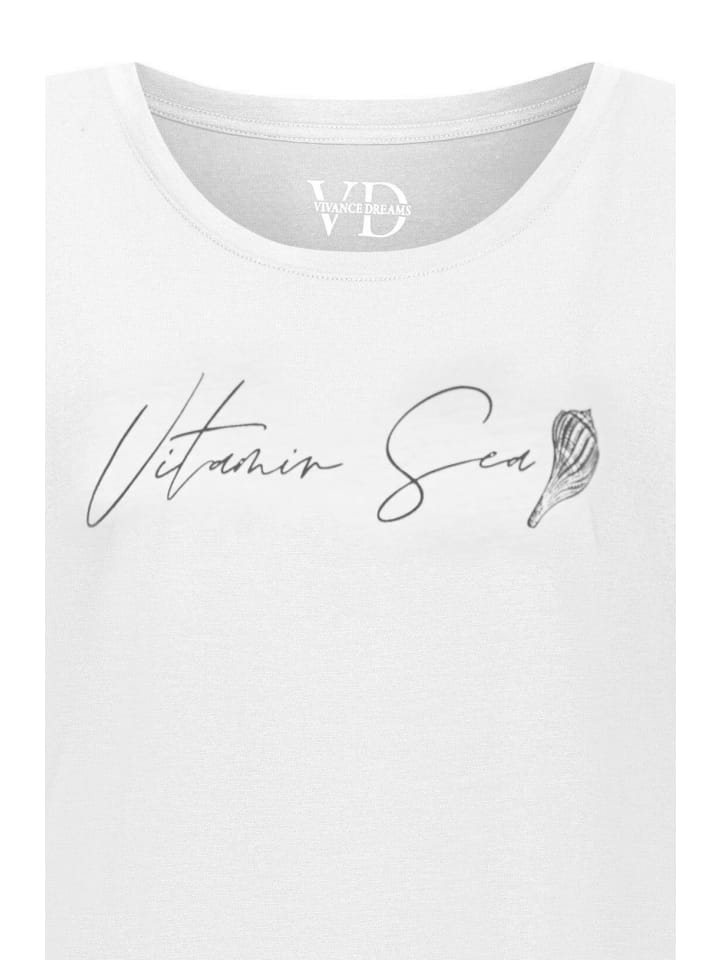 VIVANCE DREAMS Sleepshirt in creme günstig kaufen