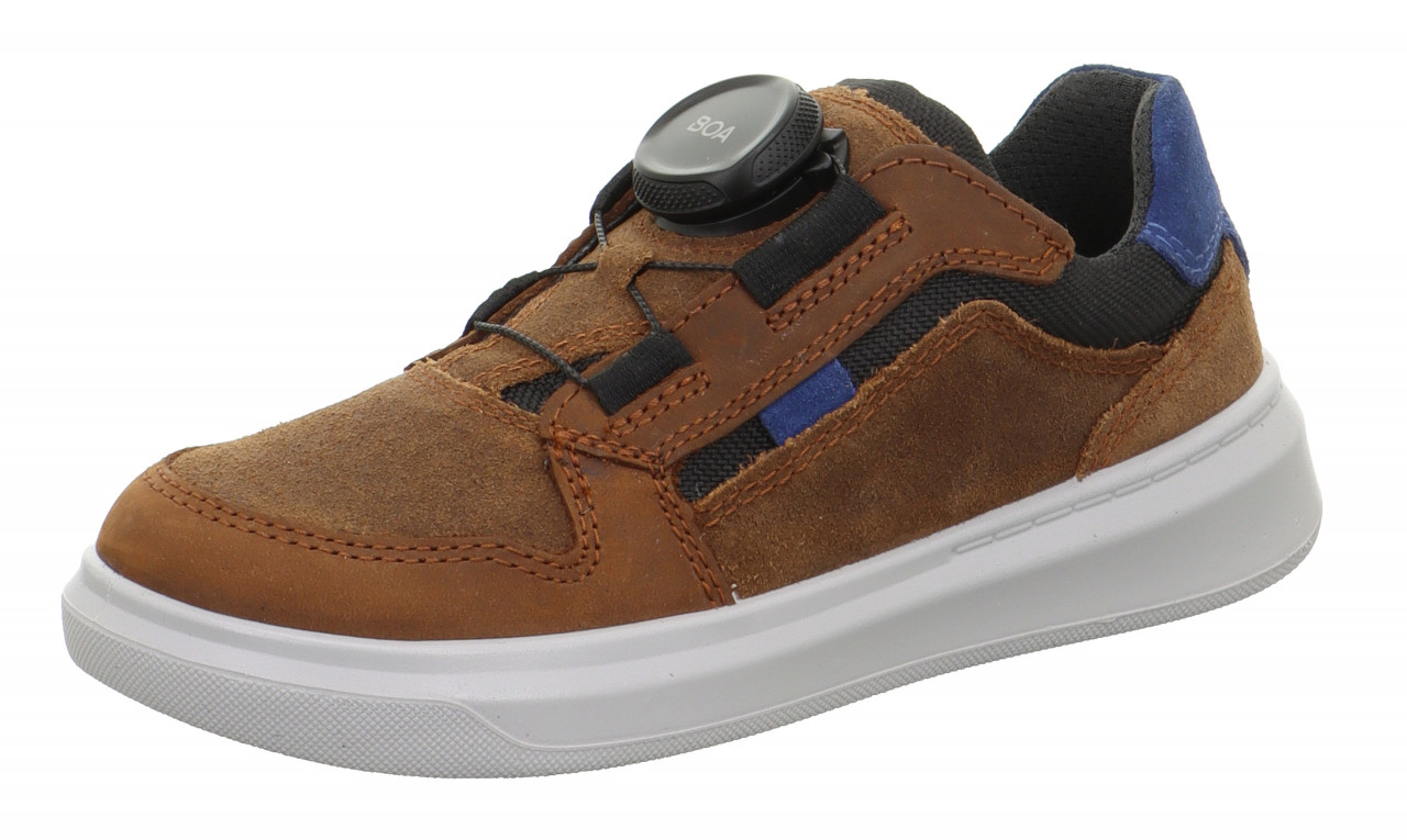COSMO - Braun/Blau Sneaker low mit BOA® Drehverschluss