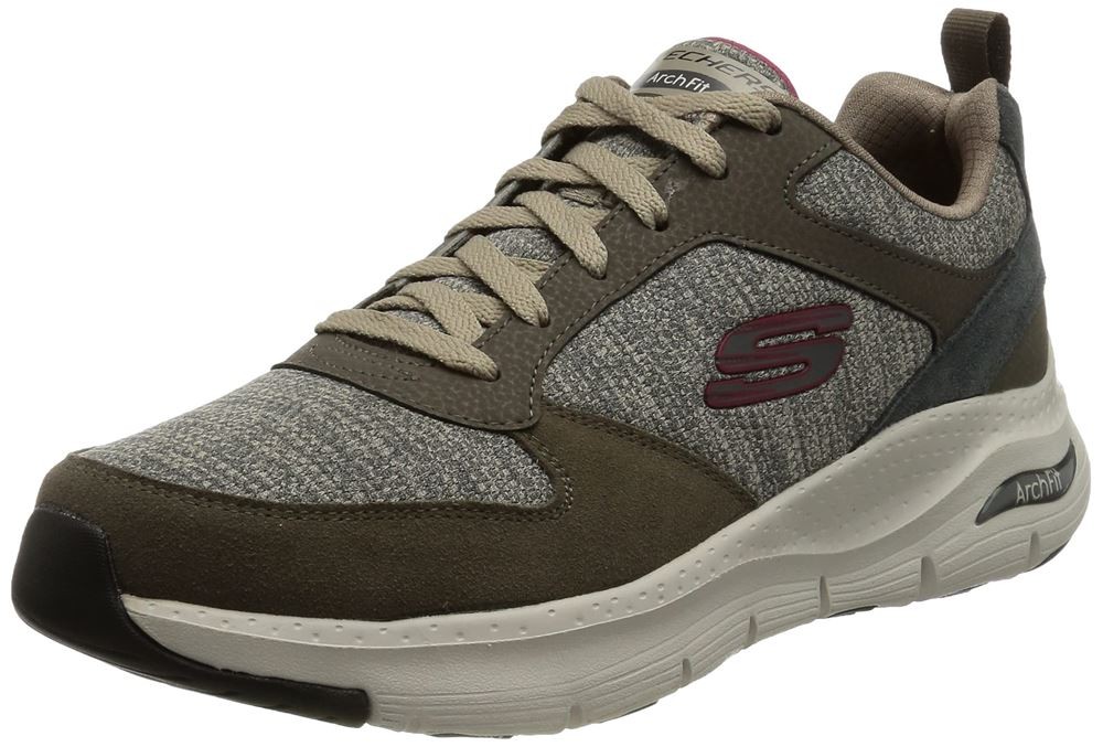 SKECHERS Freizeit Schnürer grau