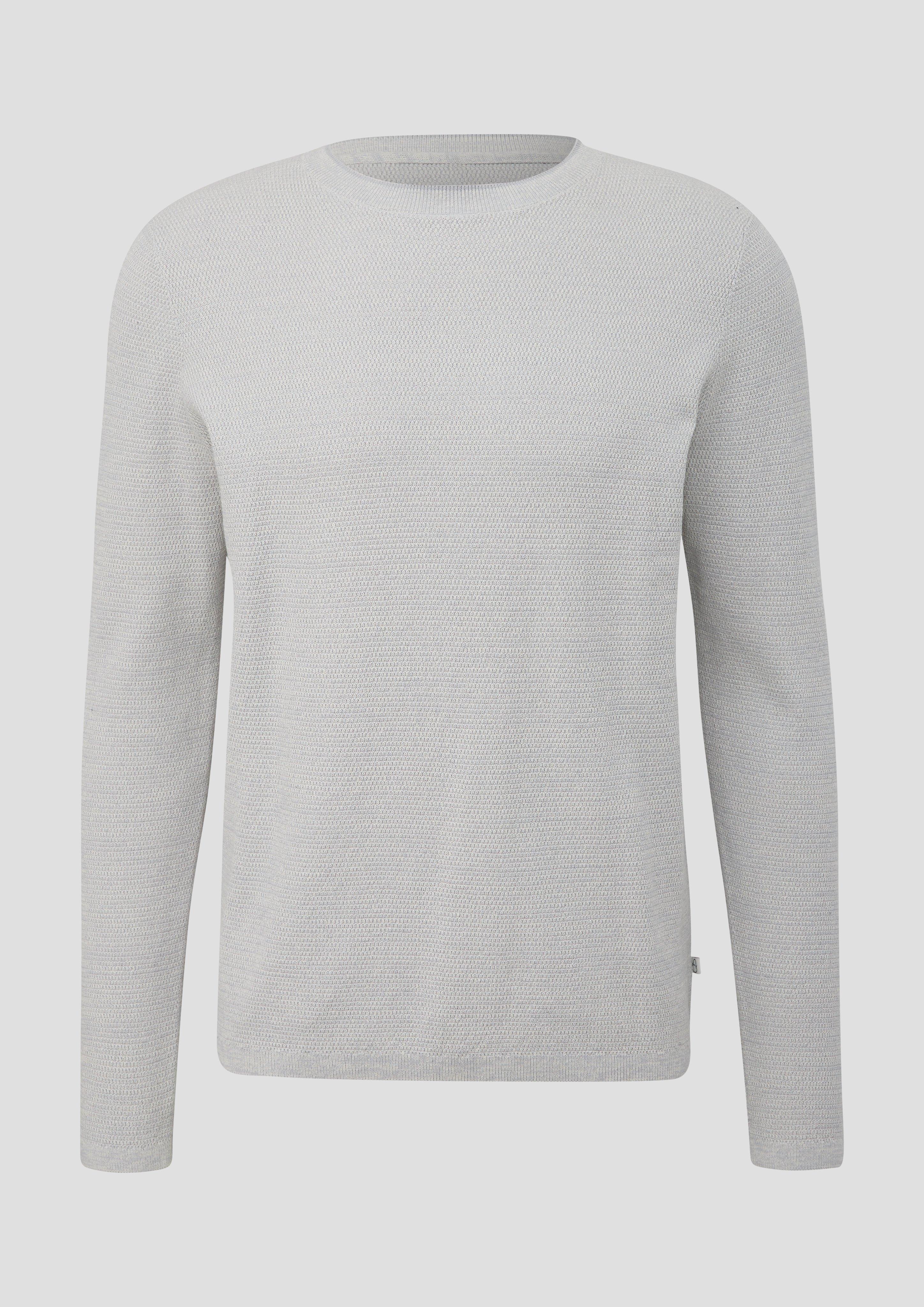 Strickpullover aus reiner Baumwolle  2138544-91W0