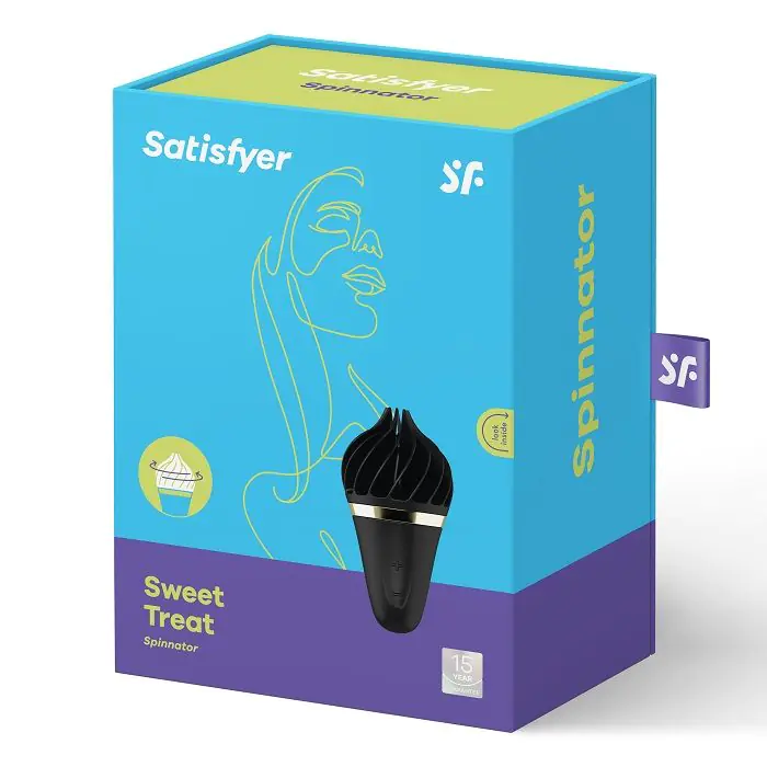 Satisfyer Sweet Treat Sort/Guld