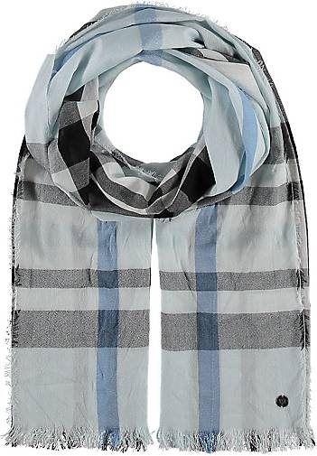 FRAAS Stola in Viskosemischung mit FRAAS Plaid Karo