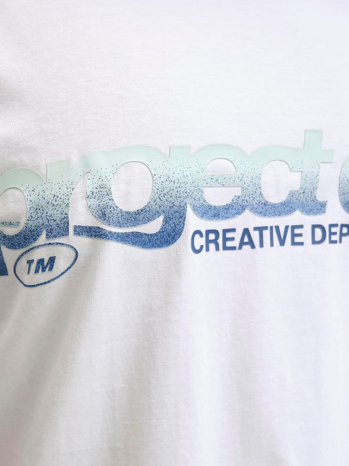 JACK & JONES PLUS T-shirt in Bright White günstig kaufen