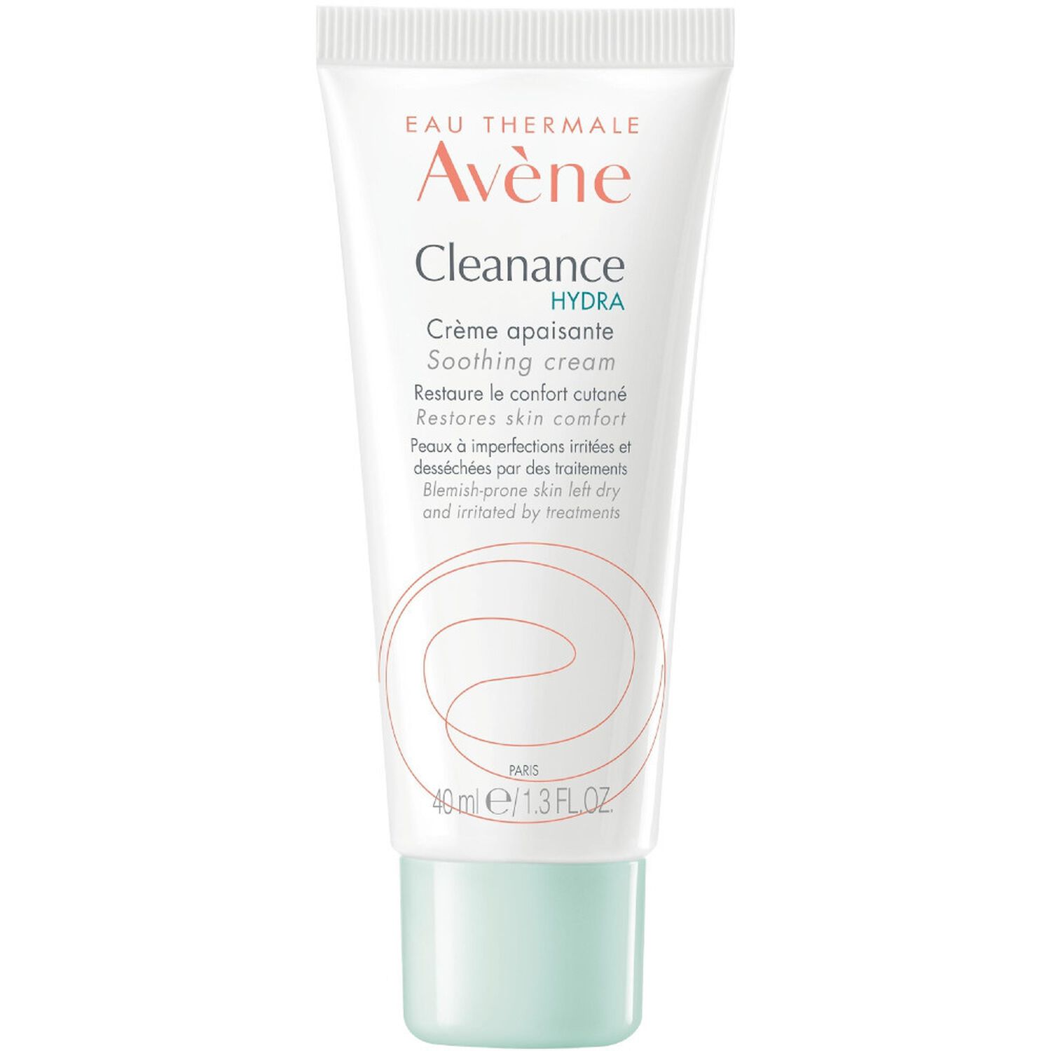 Eau Thermale Avène Cleanance Hydra Crème Apaisante - Peaux à Imperfections Irritées 40 ml