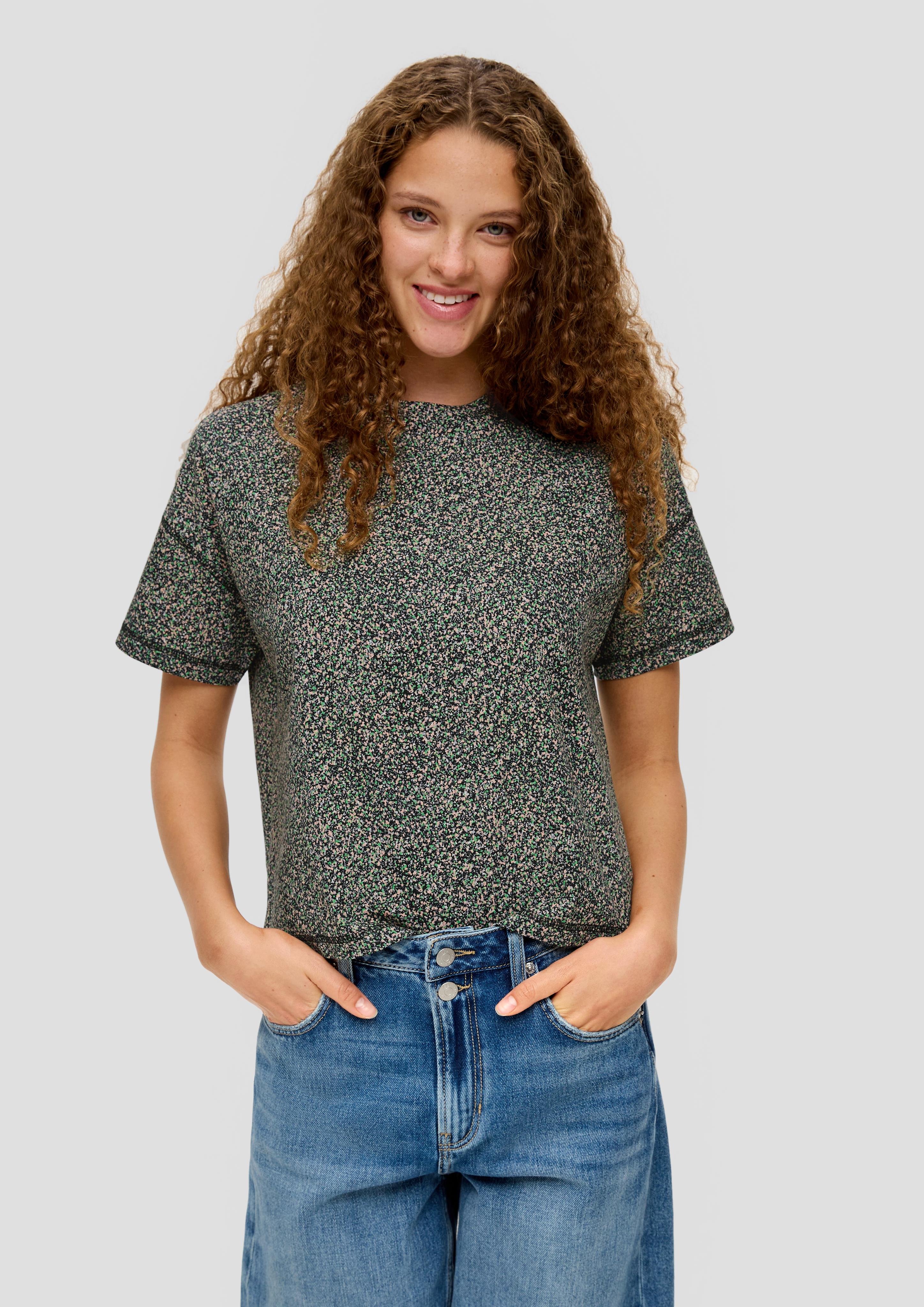Print-Shirt aus Baumwolle  2138664-99A2
