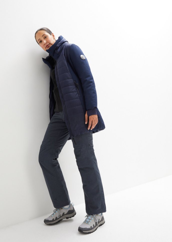 Wasserabweisende Outdoor Longjacke