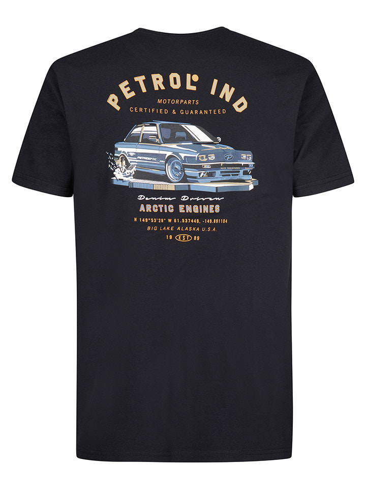 Petrol Industries Shirt in Schwarz günstig kaufen