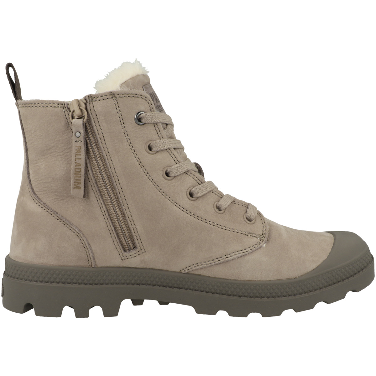 Palladium Pampa Hi Zip WL Schnürboots hellbraun