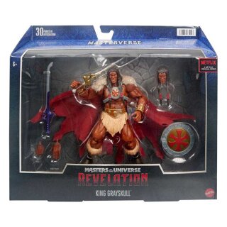Masters of the Universe: Revelation Masterverse Deluxe Actionfigur 2022: King Grayskull