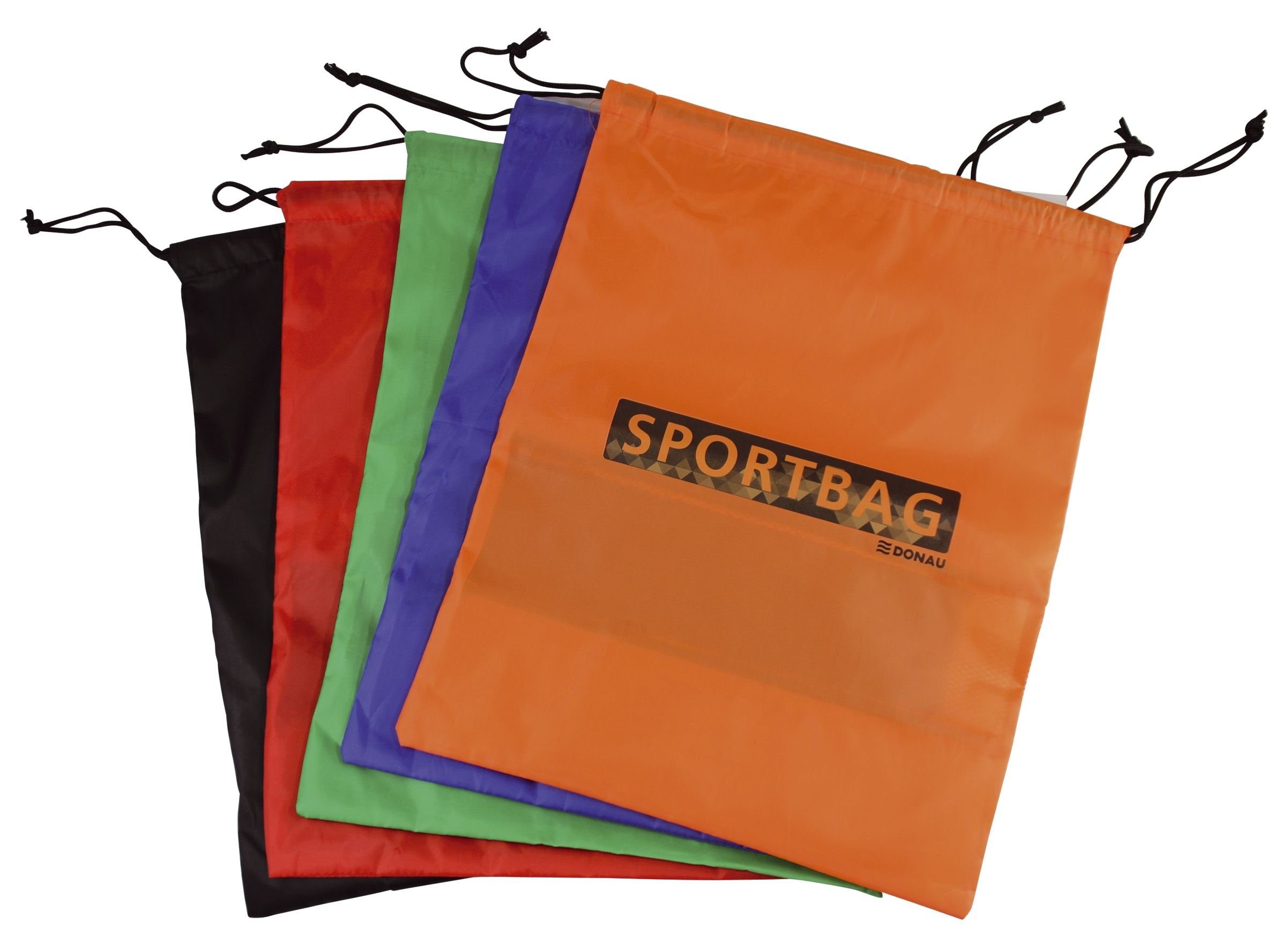 DONAU Sportbeutel Polyester - 33,5 x 41,5 cm, sortiert Handscanner