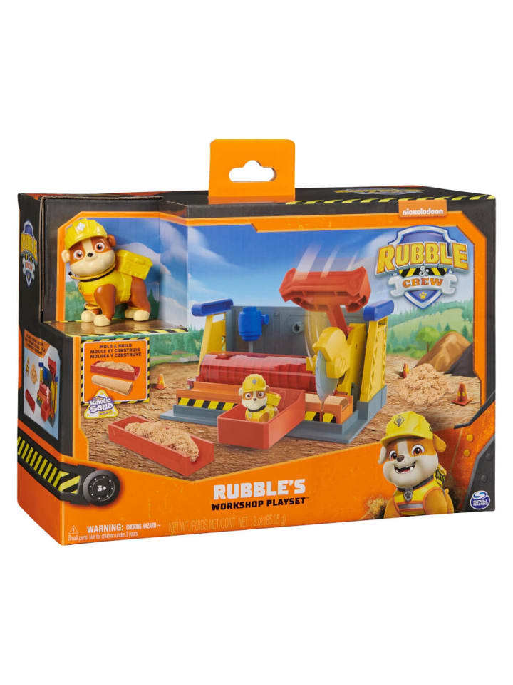 Spin Master Rubble & Crew Workshop Playset mit Werkzeug und Kinetic Sand, ab 3 Jahre günstig kaufen onesize