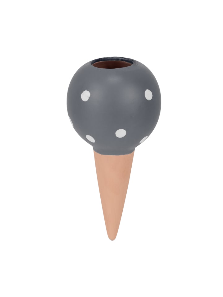 relaxdays 4 x Tonkegel in Grau/ Terrakotta günstig kaufen onesize
