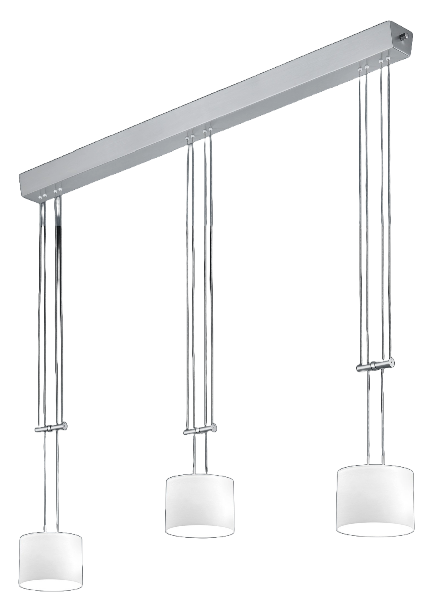 Bankamp LED Pendelleuchte Grazia 3-flg