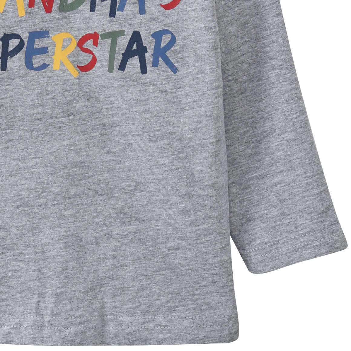 Baby Langarmshirt mit Message-Print