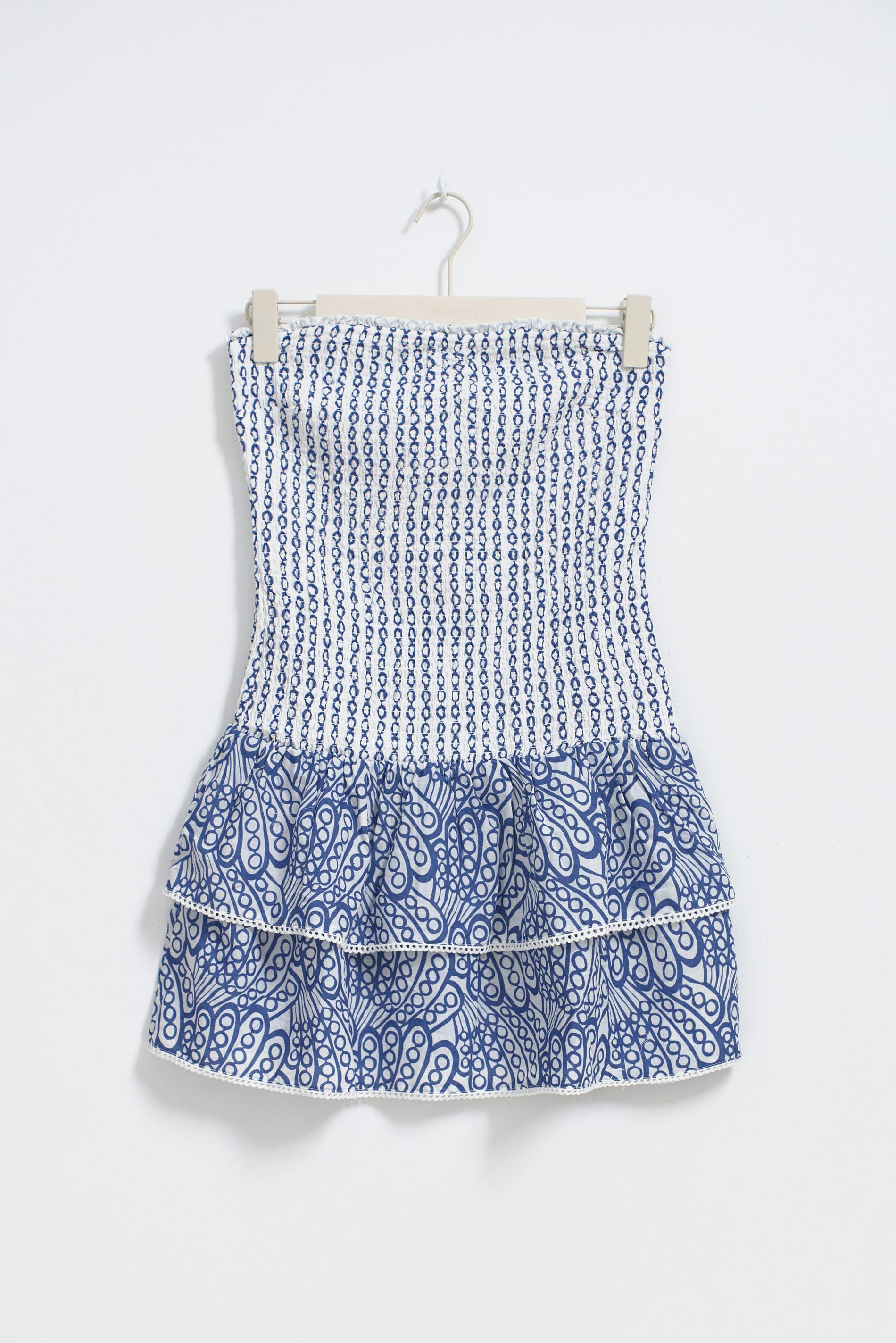 Y smock mini dress