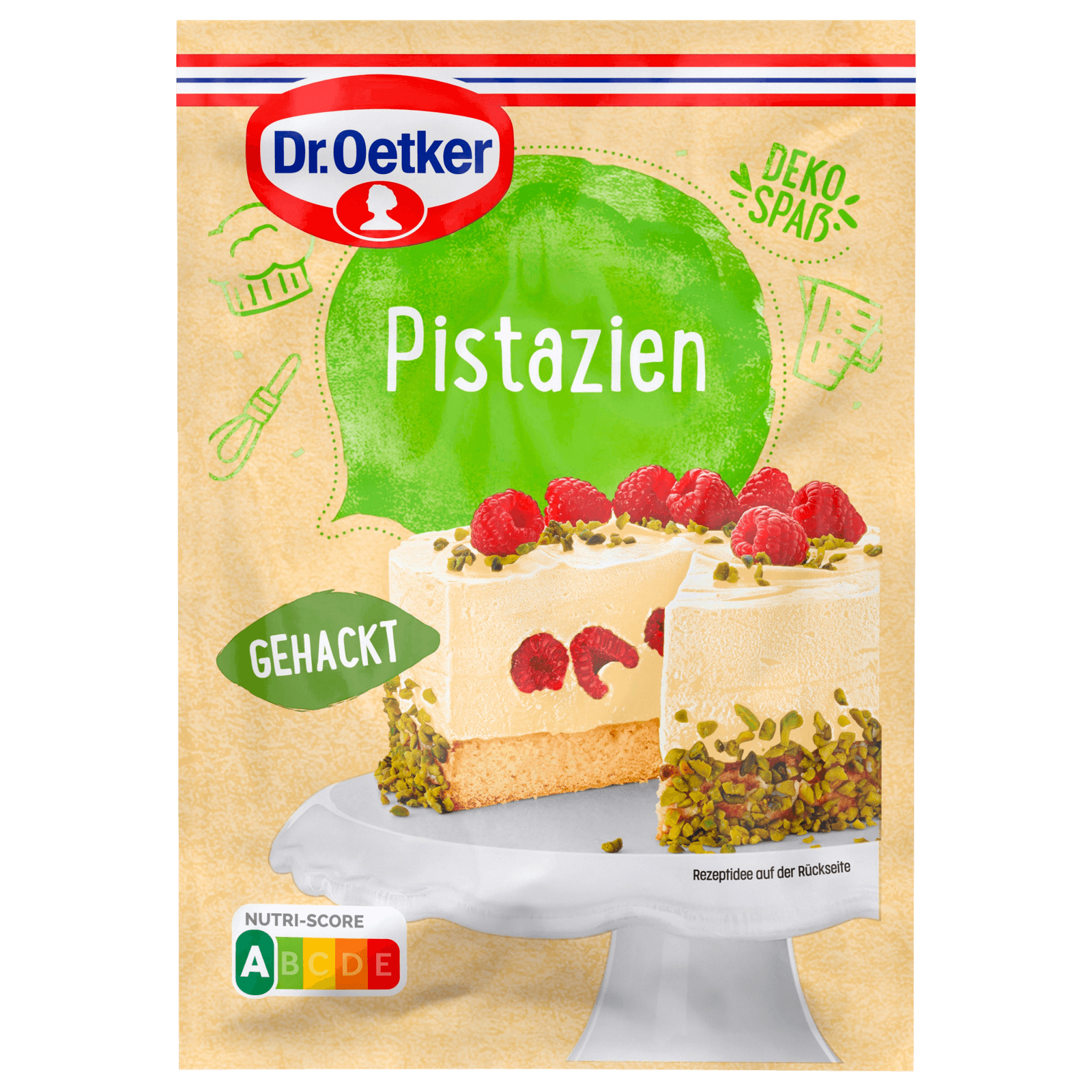 Dr. Oetker Pistazien gehackt 25g