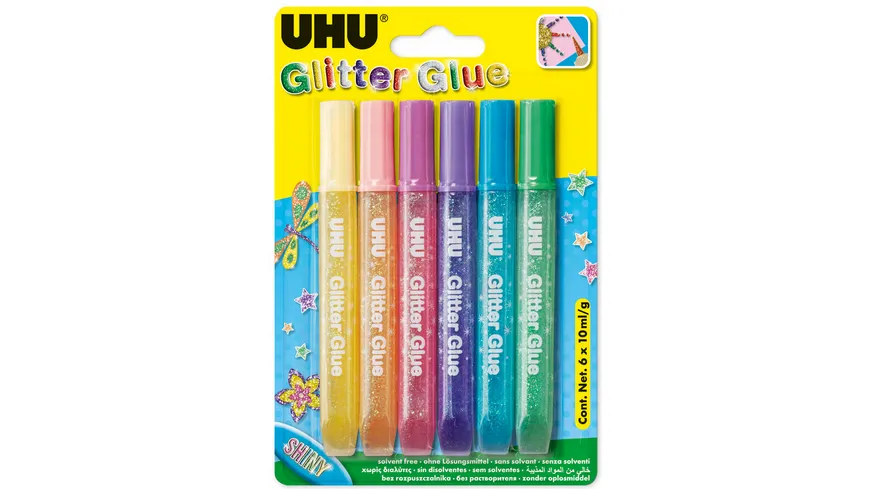 UHU YOUNG CREATIV Glitter Glue SHINY 60 ml